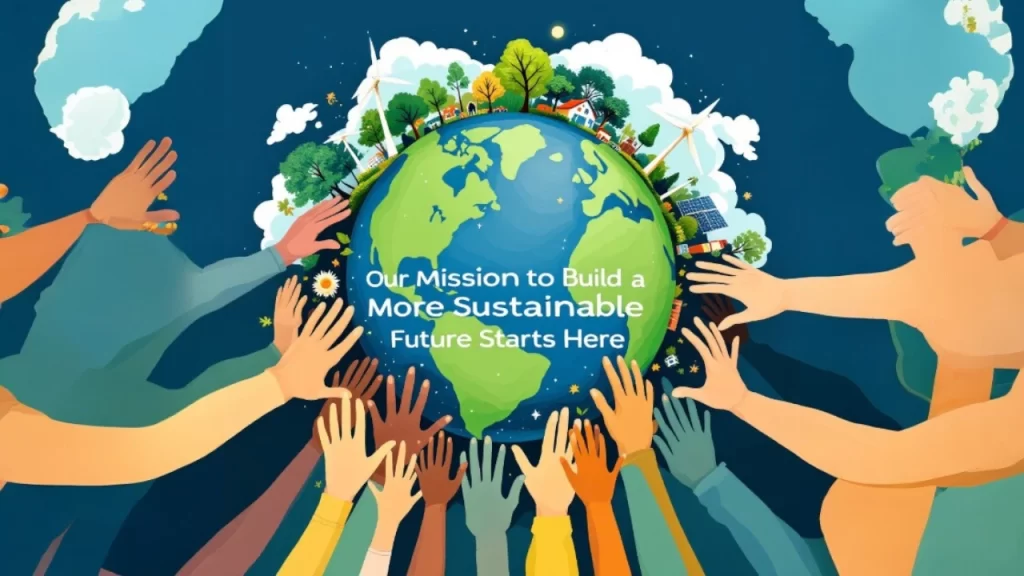 How we can create a sustainable future together