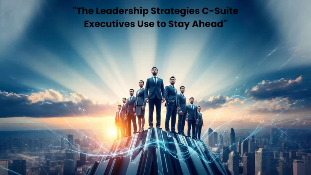 "The Leadership Strategies C-Suite Executives Use to Stay Ahead"
